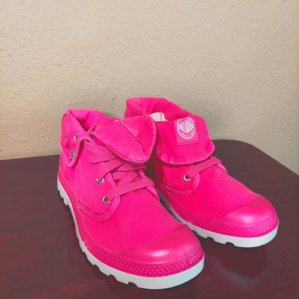 Palladium Baggy Low LP Canvas material Boots